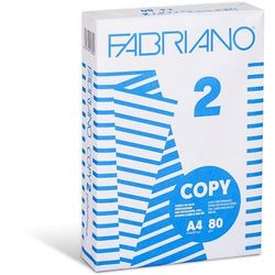 Carta Fotocopie A4 80gr Risma da 500 Fogli Fabriano Copy2 - TONERAMICO
